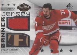 2022-23 SP Game Used 2022 NHL All-Star Game Jersey-Banner Relics Dylan Larkin #ASJB-DL card