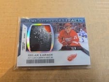 2022-23 Upper Deck Artifacts Game Ticket Artifacts Dylan Larkin #GTA-DL card