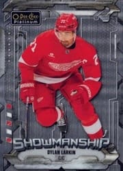 2024-25 O-Pee-Chee Platinum Showmanship Dylan Larkin #S-6 card