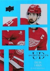 2024-25 Upper Deck UD Portraits Dylan Larkin #P39 card
