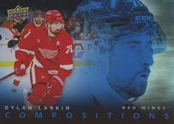 2025-26 Upper Deck Compositions Dylan Larkin #CMP-29 card