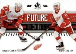 2019-20 SP Authentic Base Set Dylan Larkin/Filip Zadina #127 card