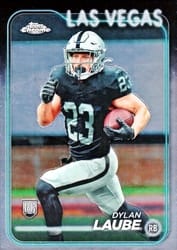 2024 Topps Chrome Base Set Dylan Laube #280 card
