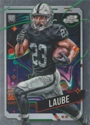 2024 Topps Chrome Cosmic Base Set Dylan Laube #150 card