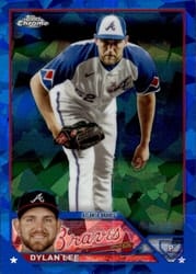 2023 Topps Chrome Update Sapphire Edition Base Set Dylan Lee #USCS34 card