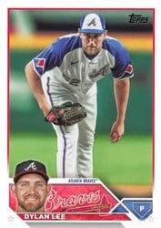 2023 Topps Update Base Set Dylan Lee #US34 card