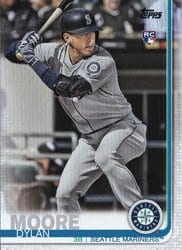 2019 Topps Update Base Set Dylan Moore #US206 card