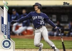 2020 Topps Base Set Dylan Moore #517 card