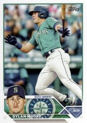 2023 Topps Update Base Set Dylan Moore #US47 card