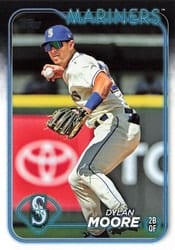2024 Topps Base Set Dylan Moore #441 card