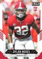 2021 Score Base Set Dylan Moses #352 card
