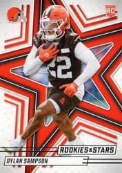 2025 Panini Rookies & Stars Base Set Dylan Sampson #121 card