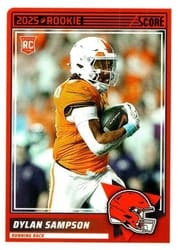 2025 Score Rookies Dylan Sampson #52 card