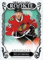 2018-19 Upper Deck Artifacts Base Set Dylan Sikura #163 card