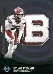 2025 Bowman University Chrome Lettered Up! Dylan Stewart #LU-16 card