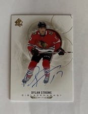 2020 SP Authentic Dylan Strome Limited Red #15 card