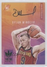 2019 Panini Court Kings Fresh Paint Autographs Dylan Windler Ruby #FP-DWD card