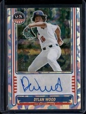 2025 Panini Stars & Stripes 18U National Team Signatures Dylan Wood #NTS-DW card
