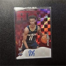 2022-23 Hoops Hot Signatures Dyson Daniels #HSR-DYS card