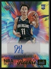 2022-23 Hoops Rookie Ink Dyson Daniels #RI-DYS card
