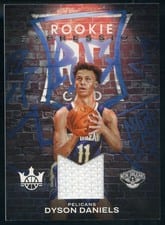 2022-23 Panini Court Kings Rookie Expression Memorabilia Dyson Daniels #REM-DDP card