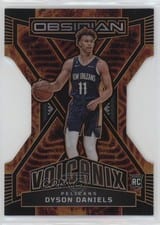 2022-23 Panini Obsidian Volcanix Dyson Daniels #23 card