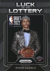 2022-23 Panini Prizm Luck of the Lottery Dyson Daniels #6 card