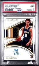 2022 Panini Immaculate Dyson Daniels #121 card