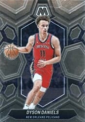 2023-24 Panini Mosaic Base Set Dyson Daniels #160 card