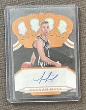 2018 Panini Crown Royale Crown Autographs Rookies Dzanan Musa #CR-DMU card