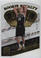 2018 Panini Crown Royale Rookie Royalty Dzanan Musa Gold #6 card