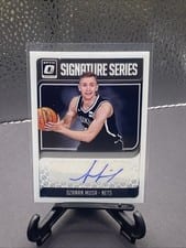 2018 Panini Donruss Optic Signature Series Dzanan Musa Choice #DZM card