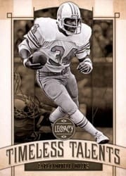 2019 Panini Legacy Timeless Talents Earl Campbell #TT-EC card