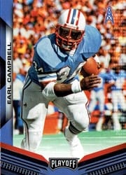 2019 Panini Playoff Base Set Earl Campbell #72 card