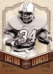 2020 Panini Legacy Lasting Legacies Earl Campbell #LL-EC card