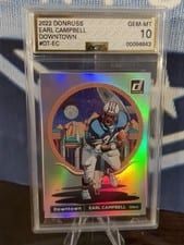 2022 Panini Donruss Downtown Earl Campbell #DT-EC card