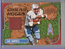 2024 Panini Absolute Ground Hoggs Materials Earl Campbell #GHM-ECL card