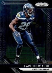 2018 Panini Prizm Base Set Earl Thomas III #20 card