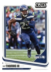2018 Score Base Set Earl Thomas III #296 card