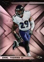 2019 Panini XR Base Set Earl Thomas III #75 card