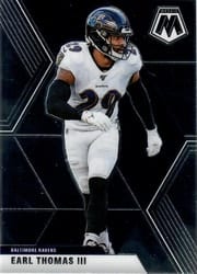 2020 Panini Mosaic Base Set Earl Thomas III #25 card