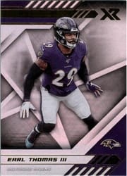 2020 Panini XR Base Set Earl Thomas III #75 card