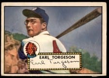 1952 Topps Earl Torgeson #97 card