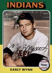 2019 Topps Archives Base Set Early Wynn #114 card
