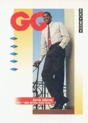 1991-92 SkyBox Base Set Earvin Johnson #323 card