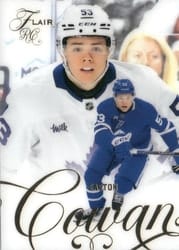 2025-26 Flair Base Set Easton Cowan #198 card