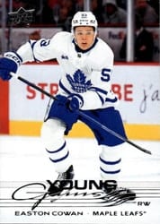 2025-26 Upper Deck Base Set Easton Cowan #462 card