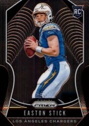 2019 Panini Prizm Base Set Easton Stick #307 card