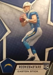 2019 Panini Rookies & Stars Base Set Easton Stick #124 card