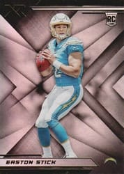2019 Panini XR Base Set Easton Stick #127 card